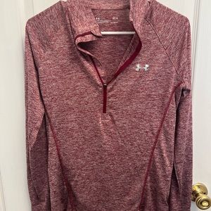 Under armour half zip